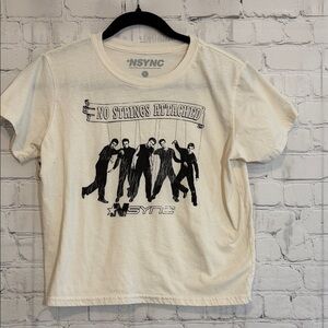 NSYNC No Strings Attached Graphic Tee Size Large